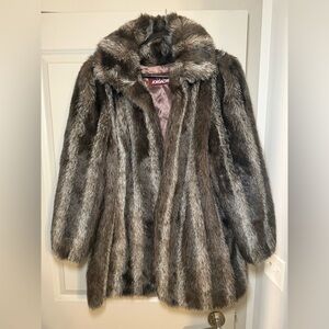 Vintage Jordache Faux Fur Coat